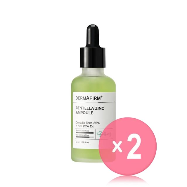 DERMAFIRM-Centella Zinc Ampoule 2pcs Bundle Set