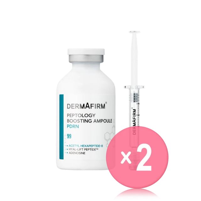 DERMAFIRM-Peptology Boosting Ampoule PDRN 2pcs Bundle Set