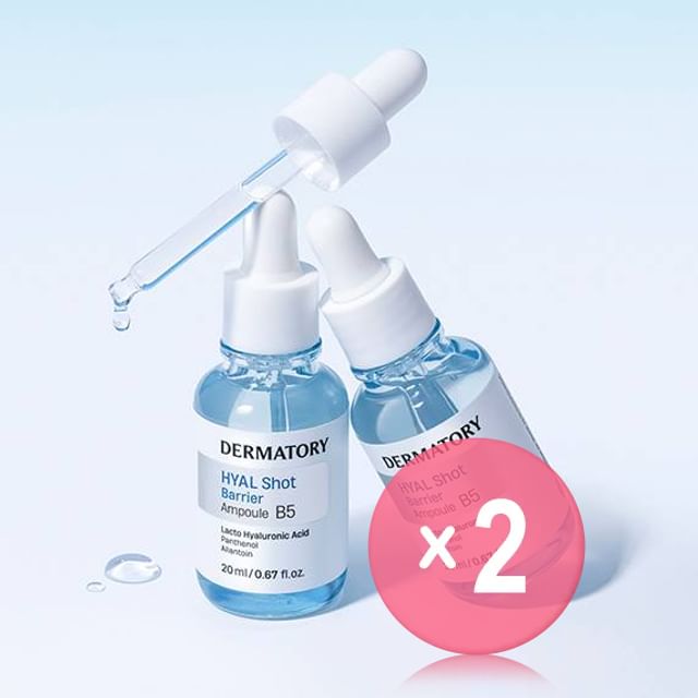 DERMATORY-Hyal Shot Barrier Ampoule B5 Mini 2pcs Bundle Set