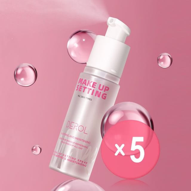 DEROL-All Day Locking Makeup Setting Spray 5pcs Bundle Set