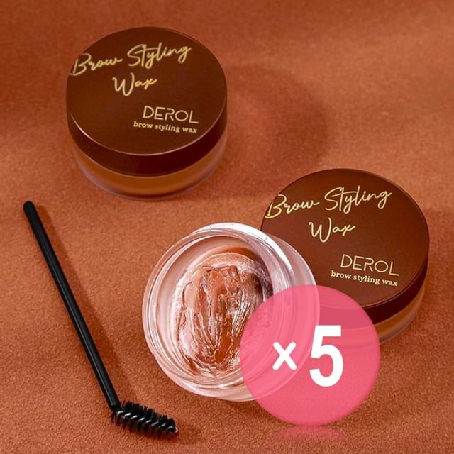 DEROL-Beast Perspective Waterproof Brow Styling Wax 5pcs Bundle Set
