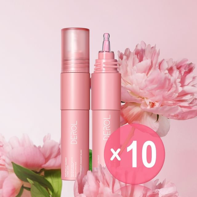 DEROL-Dew Squeeze Blush Liquid - 6 Colors 10pcs Bundle Set
