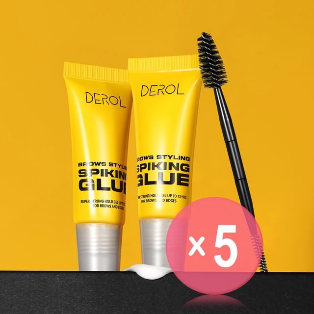 DEROL-Eyebrows Styling Spiking Glue 5pcs Bundle Set