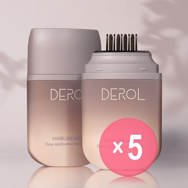 DEROL-Magic Hands Quick-drying Hairline Brush - 3 Colors 5pcs Bundle Set