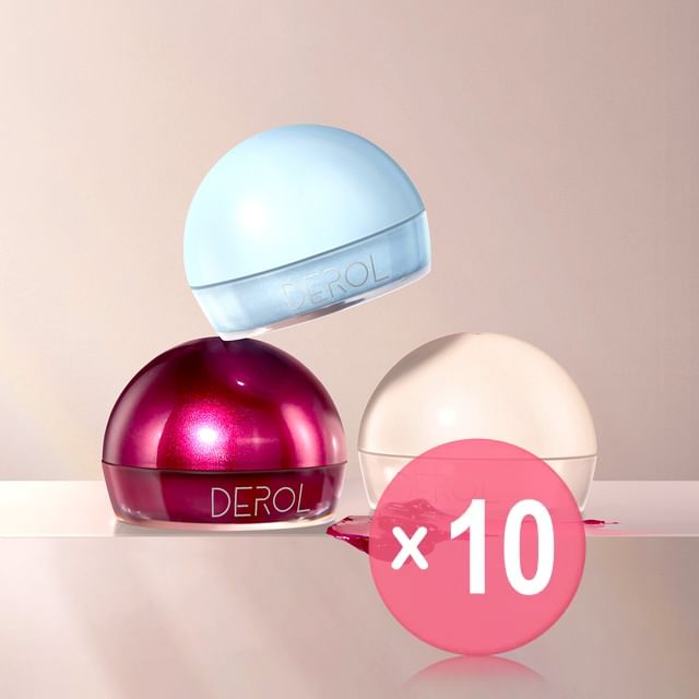 DEROL-Multi Repair Lip Cream - 3 Types 10pcs Bundle Set
