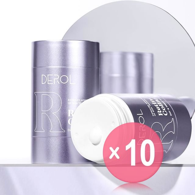 DEROL-Retinol Collagen Brilliance Moisturizing Face Cream 10pcs Bundle Set