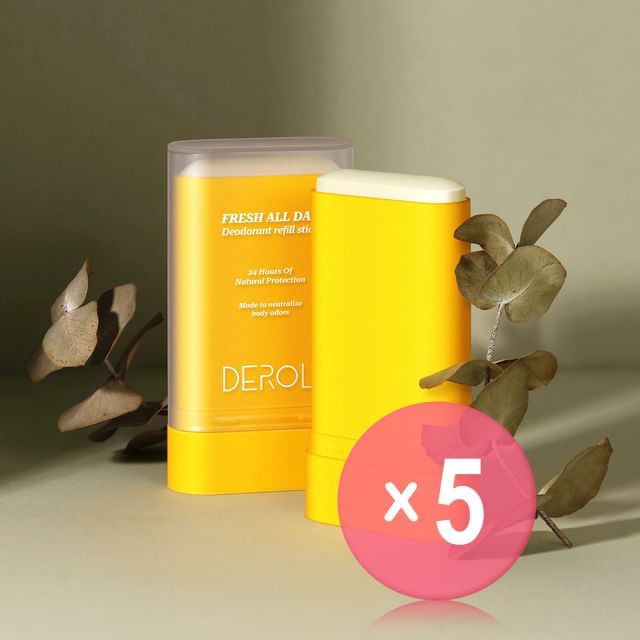 DEROL-Rosin After The Rain Deodorant Stick 5pcs Bundle Set