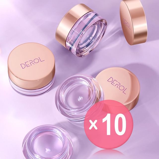 DEROL-Transparent Lipsblush Glassy Multi Balm 10pcs Bundle Set