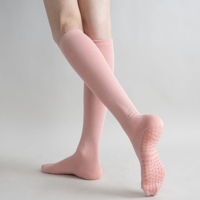Desperim-Grippy Over-The-Knee Socks
