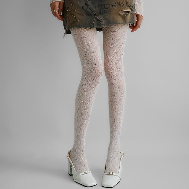Desperim-Lace Tights