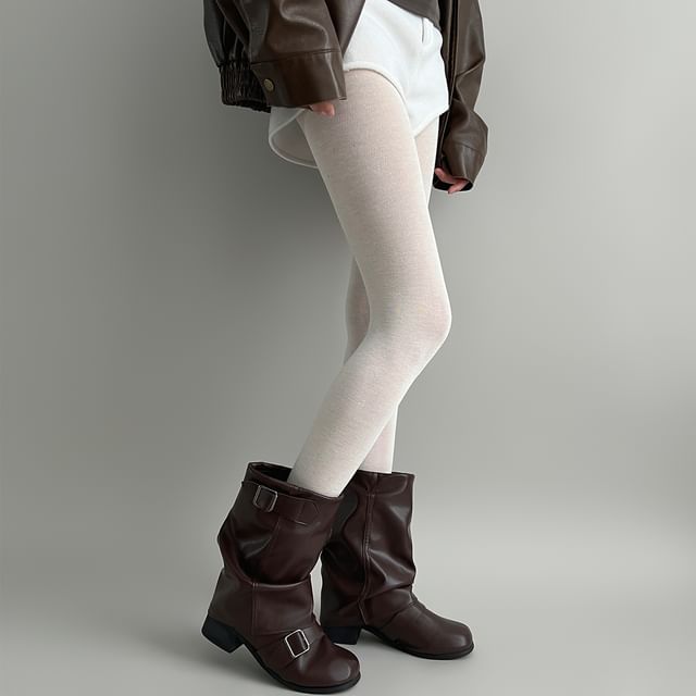 Desperim-Mock Two-Piece Inset Tight Shorts