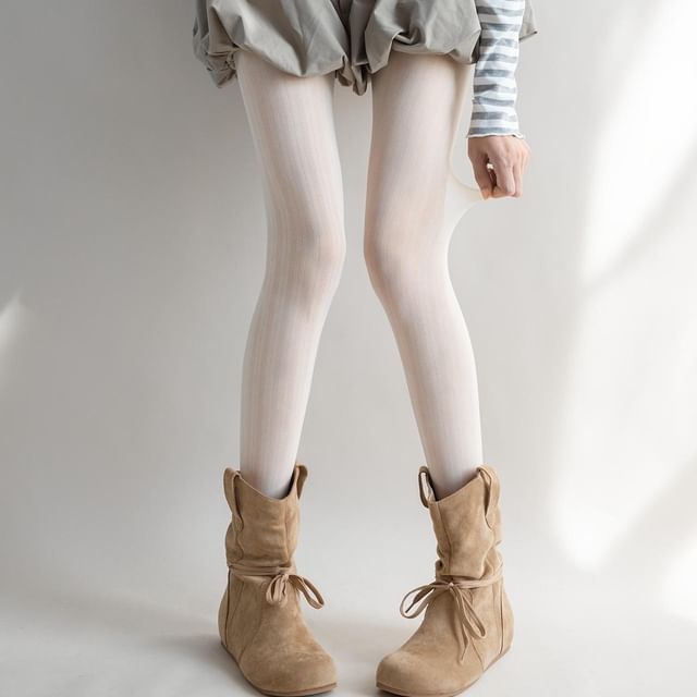 Desperim-Striped Sheer Tights