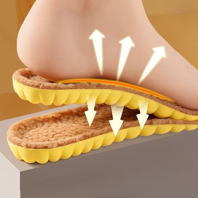 Dewy Kiss-Fleece Padded Insole Set