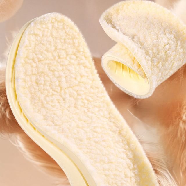 Dewy Kiss-Fleece Padded Insole Set