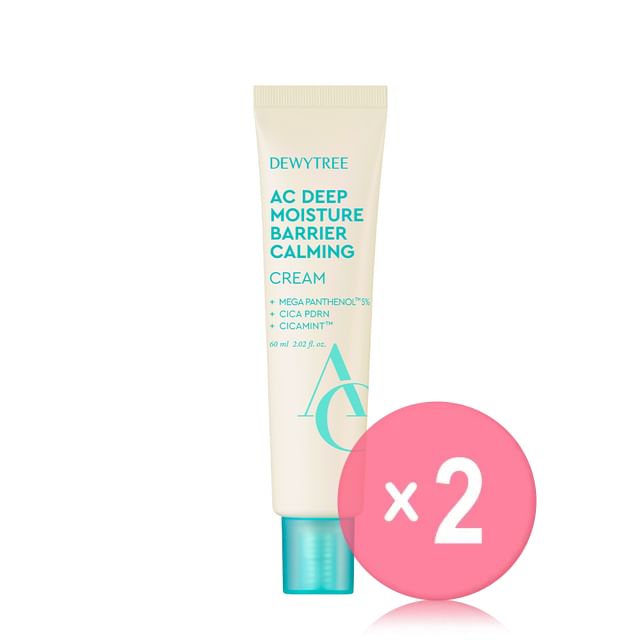 DEWYTREE-AC Deep Moisture Barrier Calming Cream 2pcs Bundle Set