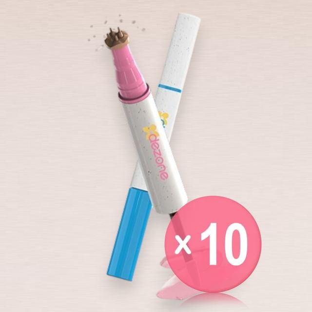 DEZONE-Dual-Ended Multi-Use Freckles Blush Pen - 2 Types 10pcs Bundle Set