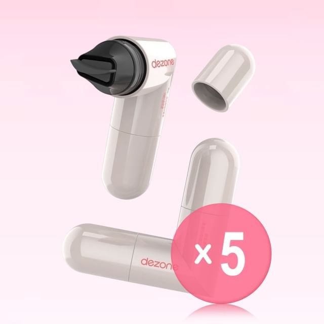 DEZONE-Heart-Shaped Liquid Eyeliner Stamp - 2 Colors 5pcs Bundle Set
