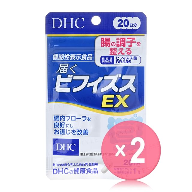 DHC-Reaching Lactobacillus Bifidus EX Capsule 2pcs Bundle Set
