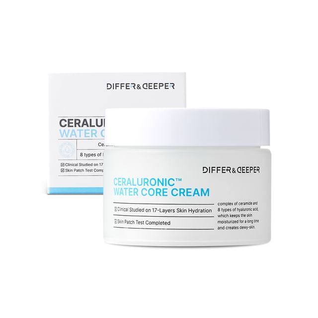 DIFFER - DEEPER-Ceraluronic Water Core Cream