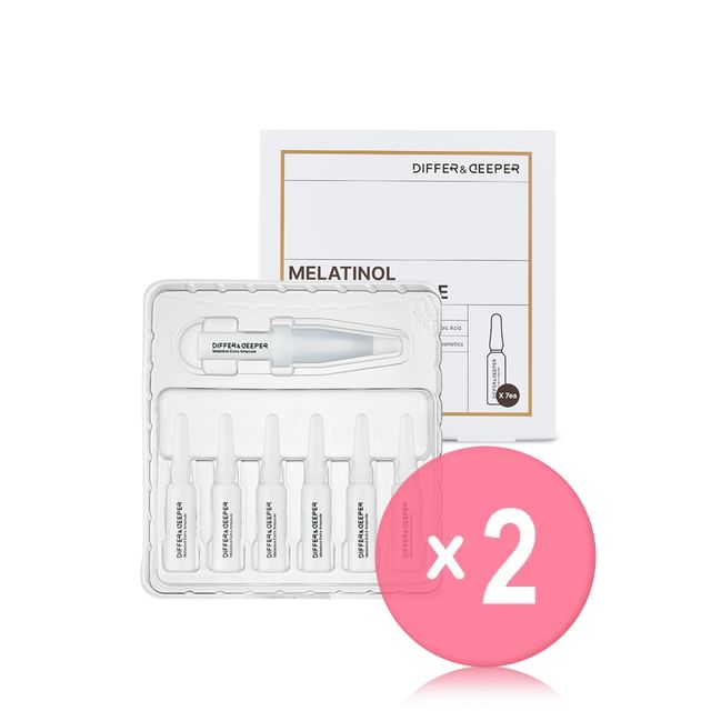 DIFFER - DEEPER-Melatinol Extra Ampoule 2pcs Bundle Set