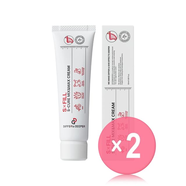 DIFFER - DEEPER-S-Cure MixMax Cream 2pcs Bundle Set