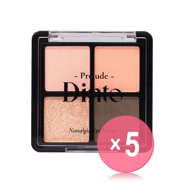 Dinto-Prelude Dinto Nostalgia Eye Palette - 4 Types 5pcs Bundle Set