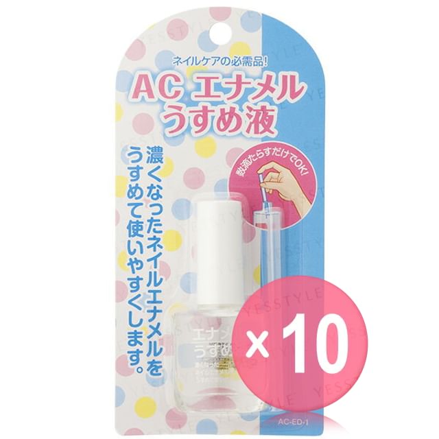 DO-BEST TOKYO-AC Makeup Tokyo Enamel Diluted 10pcs Bundle Set