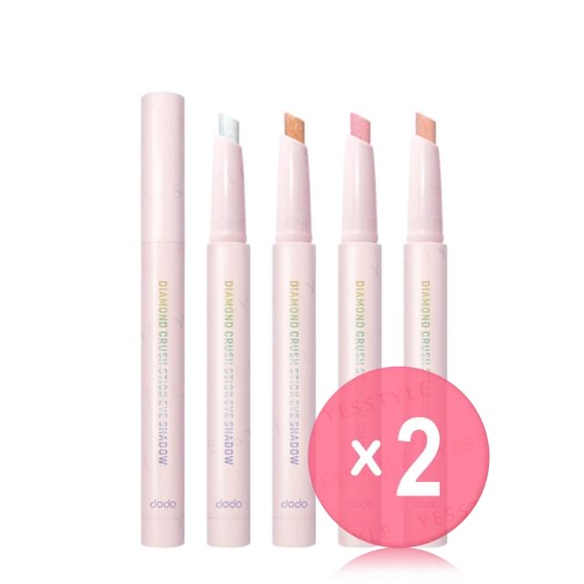 dodo-Diamond Crush Stick Eye Shadow 2pcs Bundle Set