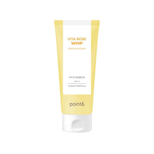 dot solution-point Vita Rose Whip Cleansing Foam