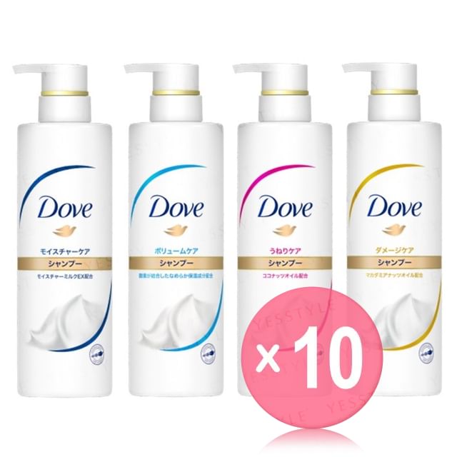 Dove Japan-Care Shampoo 10pcs Bundle Set