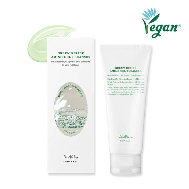 Dr- Althea-Green Relief Amino Gel Cleanser - Gel nettoyant apaisant aux acides aminés