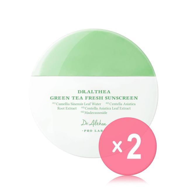 Dr- Althea-Green Tea Fresh Sunscreen 2pcs Bundle Set