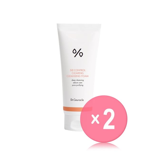 Dr- Ceuracle-5 Alpha Control Clearing Cleansing Foam 2pcs Bundle Set