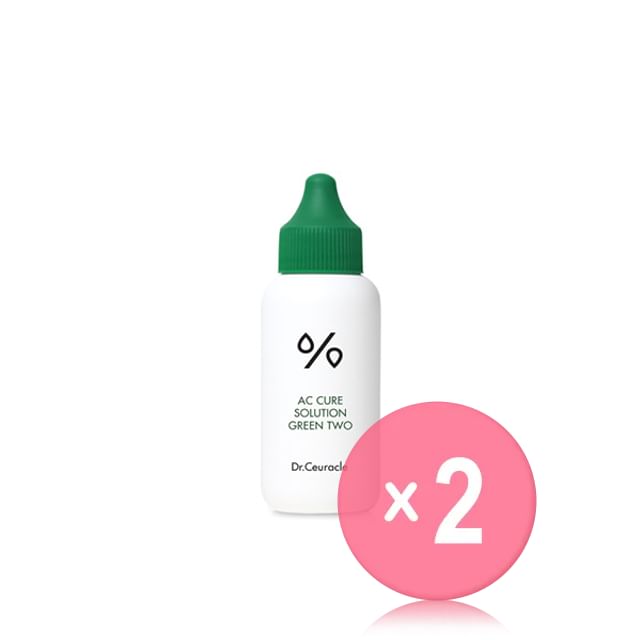 Dr- Ceuracle-AC Cure Solution Green Two 2pcs Bundle Set