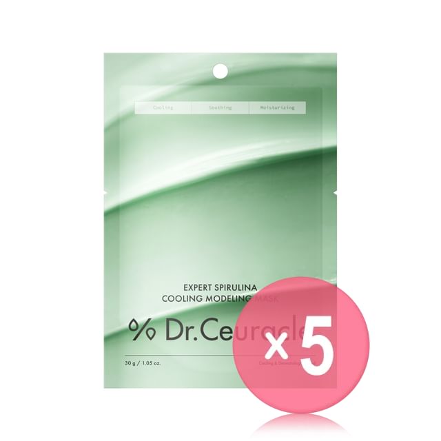 Dr- Ceuracle-Expert Spirulina Cooling Modeling Mask 5pcs Bundle Set-30g X 5 Pcs