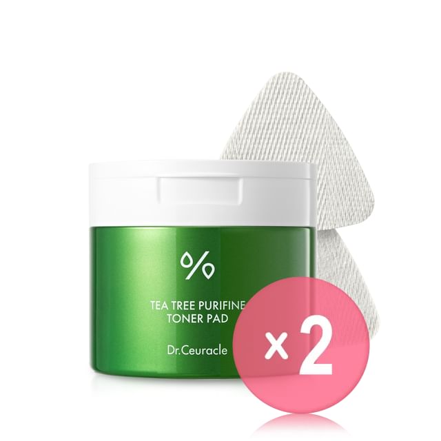 Dr- Ceuracle-Tea Tree Purifine Toner Pad 2pcs Bundle Set