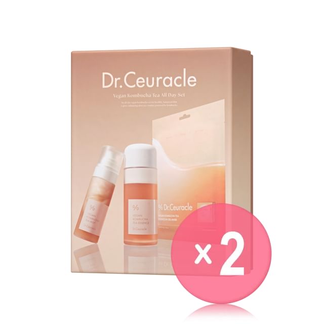 Dr- Ceuracle-Vegan Kombucha Tea All Day Set 2pcs Bundle Set