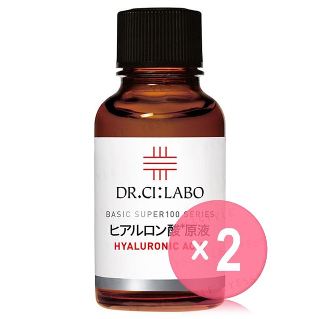 DR-Ci-Labo-Basic Super 100 Series Hyaluronic Acid 2pcs Bundle Set