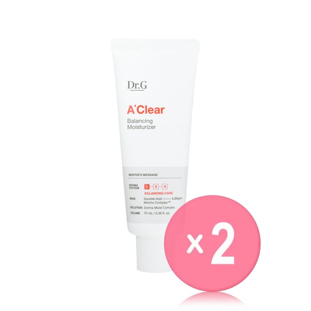 Dr-G-AClear Balancing Moisturizer 2pcs Bundle Set