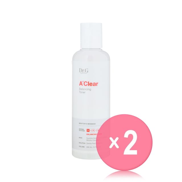 Dr-G-AClear Balancing Toner 2pcs Bundle Set