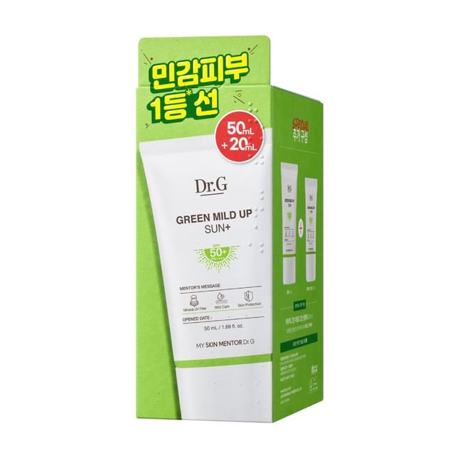 Dr-G-Green Mild Up Sun Set - Set protection solaire thé vert formule douce