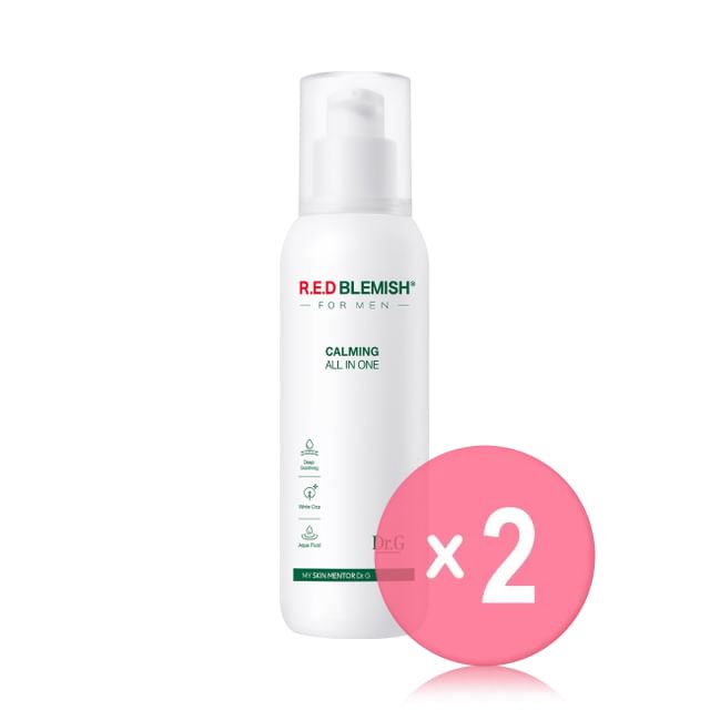 Dr-G-RED Blemish For Men Calming All In One 2pcs Bundle Set