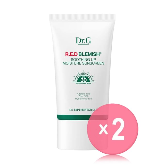 Dr-G-RED Blemish Soothing Up Moisture Sunscreen 2pcs Bundle Set