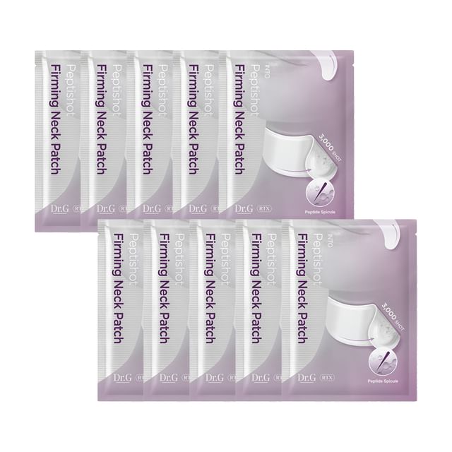 Dr-G-RTX Into Peptishot Firming Neck Patch Bundle Set