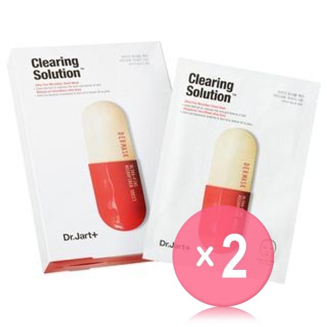 Dr- Jart-Dermask Micro Jet Clearing Solution 27g x 5pcs 2pcs Bundle Set