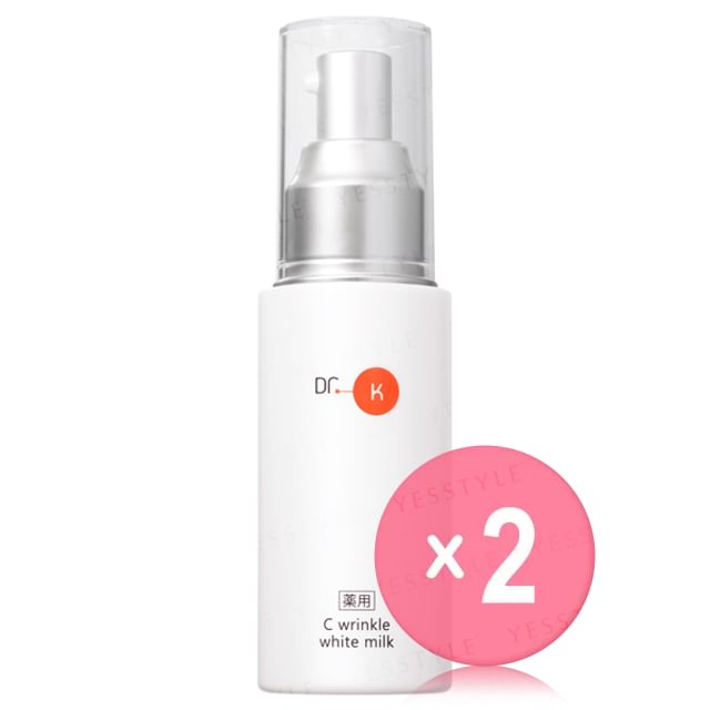 Dr- K-C Wrinkle White Milk 2pcs Bundle Set