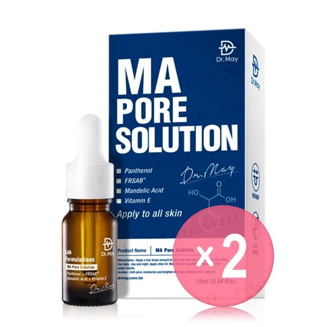 Dr- May-Ma Pore Solution Mandelic Acid Rejuvenating Essence 2pcs Bundle Set
