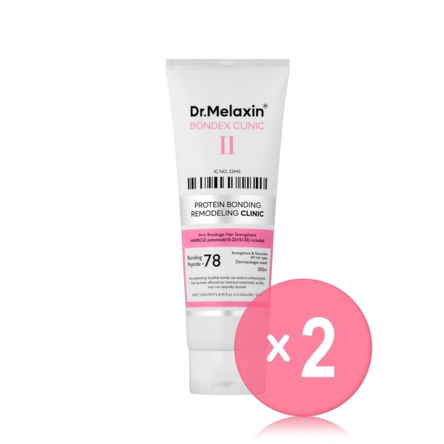 Dr-Melaxin-Bondex Protein Bonding Remodeling Clinic 2pcs Bundle Set