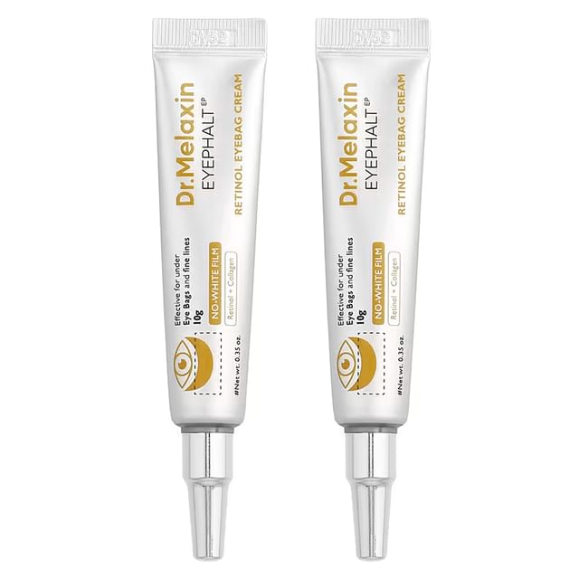 Dr-Melaxin-Eyephalt Retinol Eyebag Cream Bundle Set - Duo crème contour yeux rétinol anti-poches