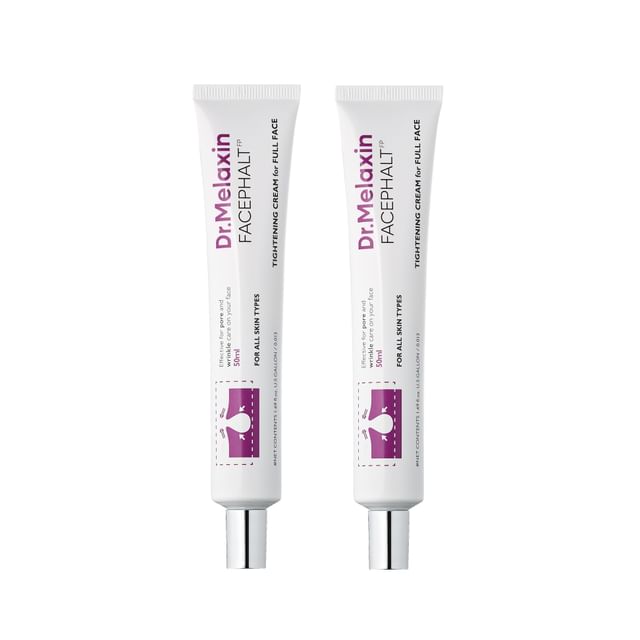 Dr-Melaxin-Facephalt Tightening Cream Bundle Set - Pack duo de crèmes raffermissantes